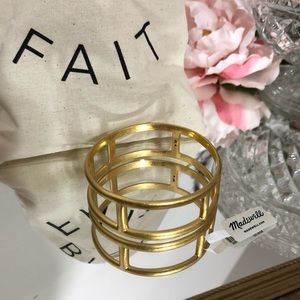 NEW Madewell Gold Toned Bracelet